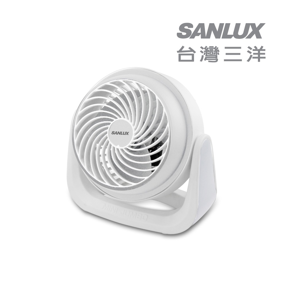 【SANLUX台灣三洋】7吋 AC 循環風扇 SYEF-F01 涼風扇 桌扇-細節圖2