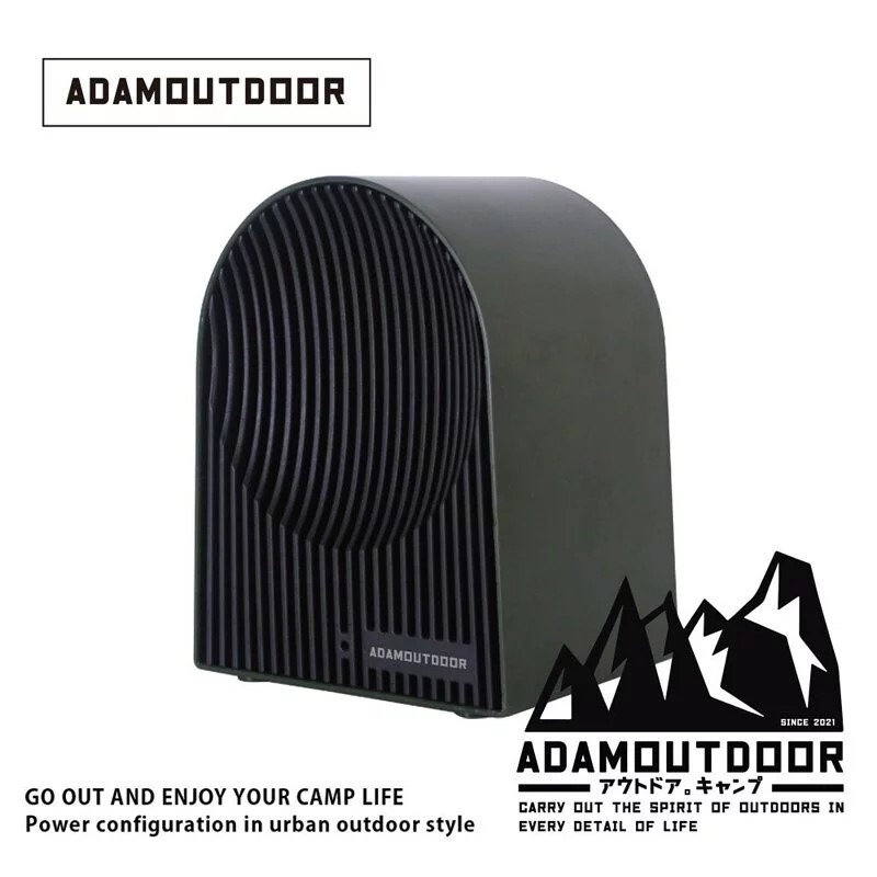 【ADAMOUTDOOR】戶外陶瓷電暖爐 附贈收納袋 PTC陶瓷瞬間價熱 安全傾倒開關 電暖器 露營【蘑菇生活家電】-規格圖8
