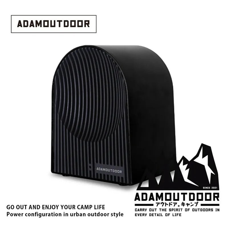 【ADAMOUTDOOR】戶外陶瓷電暖爐 附贈收納袋 PTC陶瓷瞬間價熱 安全傾倒開關 電暖器 露營【蘑菇生活家電】-規格圖8