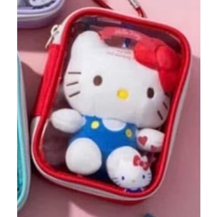 7-11 三麗鷗萬用娃包現貨 kitty 醜魚漢頓-規格圖1