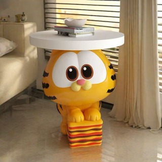 [Bobo’s C 🐱］加菲貓千層派茶几 茶几 加菲貓 創意 客廳 家具 桌子 床頭櫃 零食桌 邊几-細節圖5