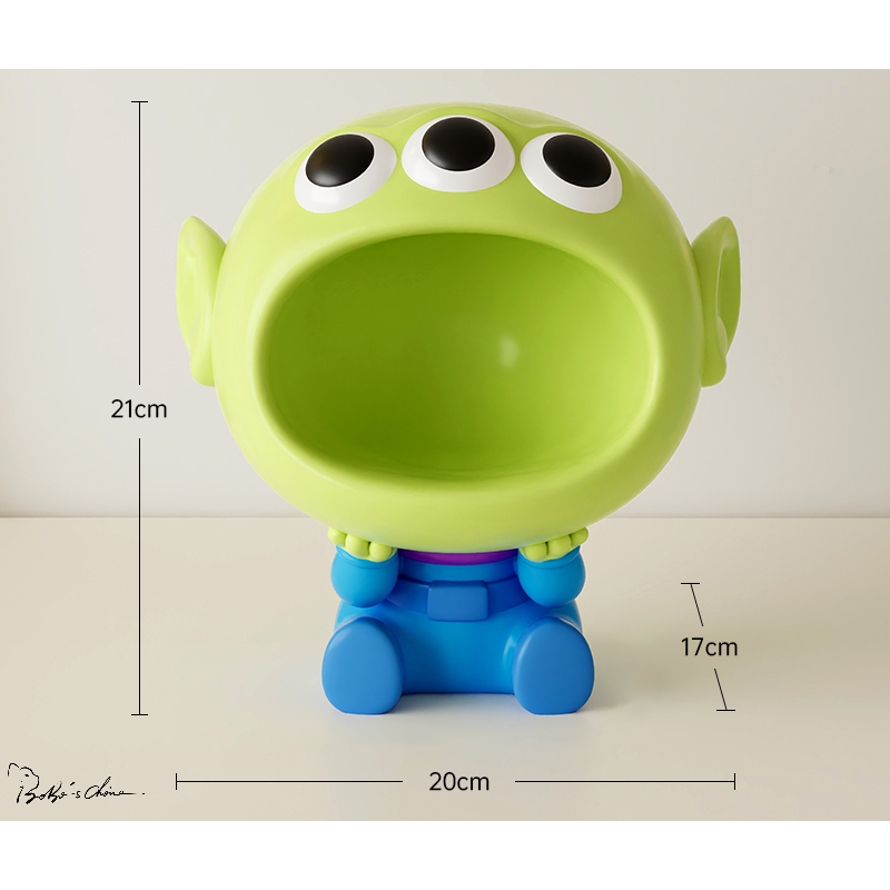 [Bobo’s C 🐱]三眼怪桌面收納 玩具總動員 三眼怪 迪士尼 巴斯光年 居家 客廳 收納 可愛 小物-細節圖5