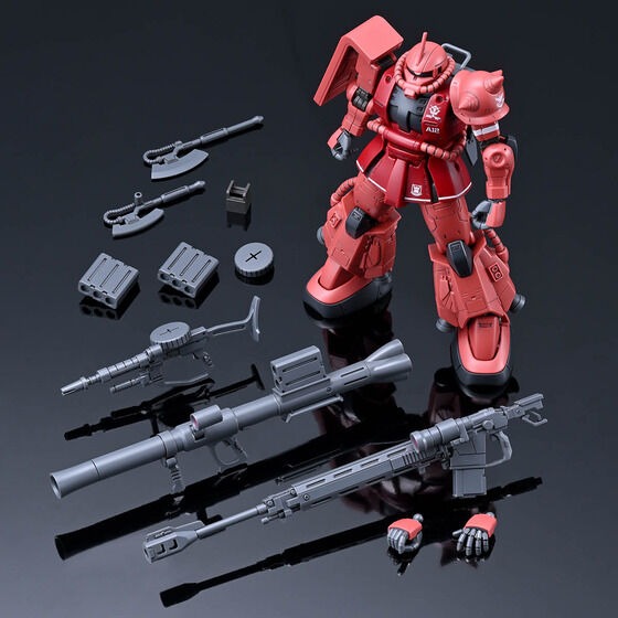 HG 1/144 ZAKU Ⅱ HIGH MOBILITY TYPE 夏亞專用高機動型薩克Ⅱ 德安之島Ver-細節圖2