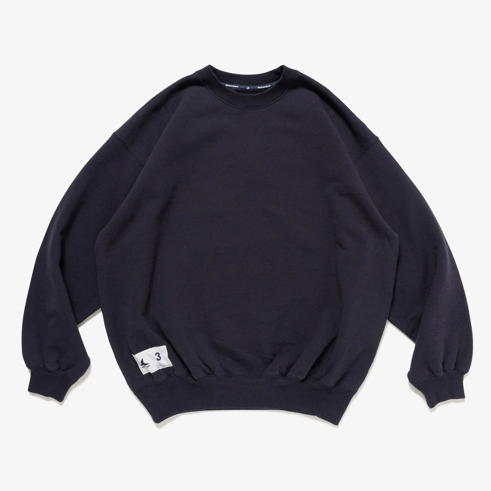 DESCENDANT 24SS CACHALOT CREW NECK 背大鯨刺繡-細節圖7