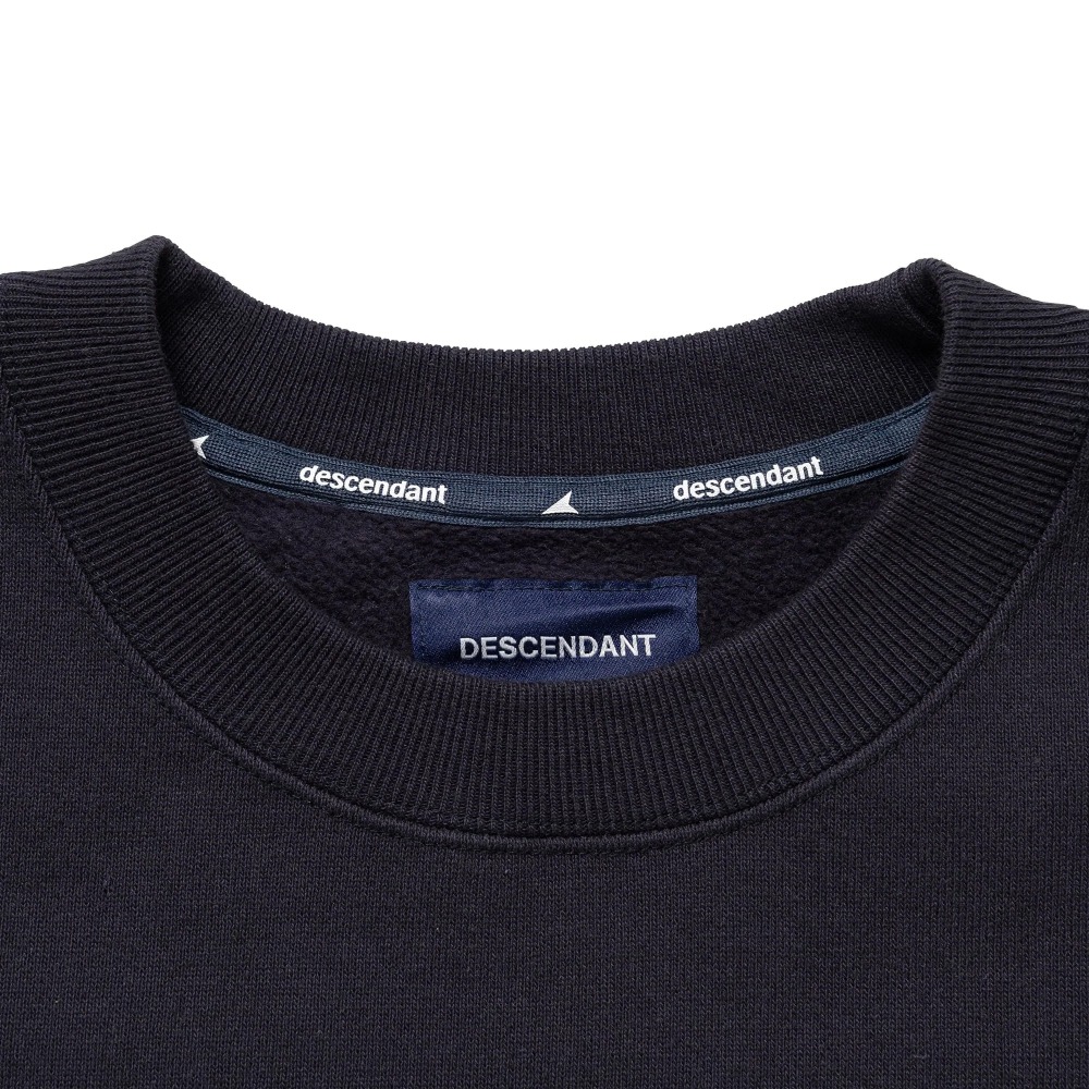 DESCENDANT 24SS CACHALOT CREW NECK 背大鯨刺繡-細節圖8