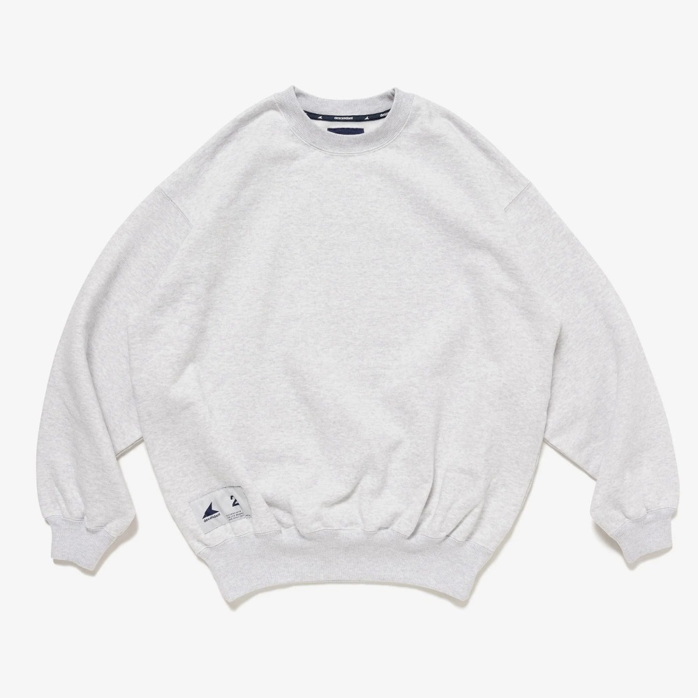 DESCENDANT 24SS CACHALOT CREW NECK 背大鯨刺繡-規格圖11