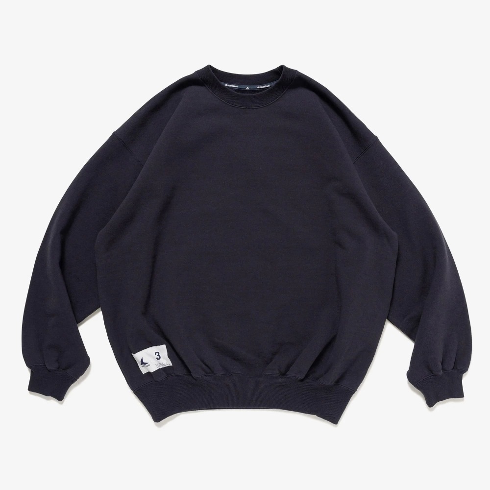 DESCENDANT 24SS CACHALOT CREW NECK 背大鯨刺繡-規格圖11