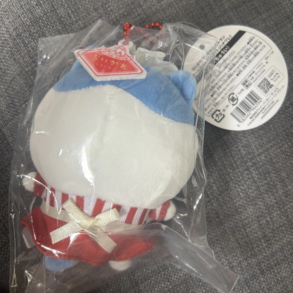 全站免運 全新現貨 吉伊卡哇 餐廳系列 小八 西餐廳 西餐店員制服 日本當地帶回 chiikawa 多商品可議價-細節圖2