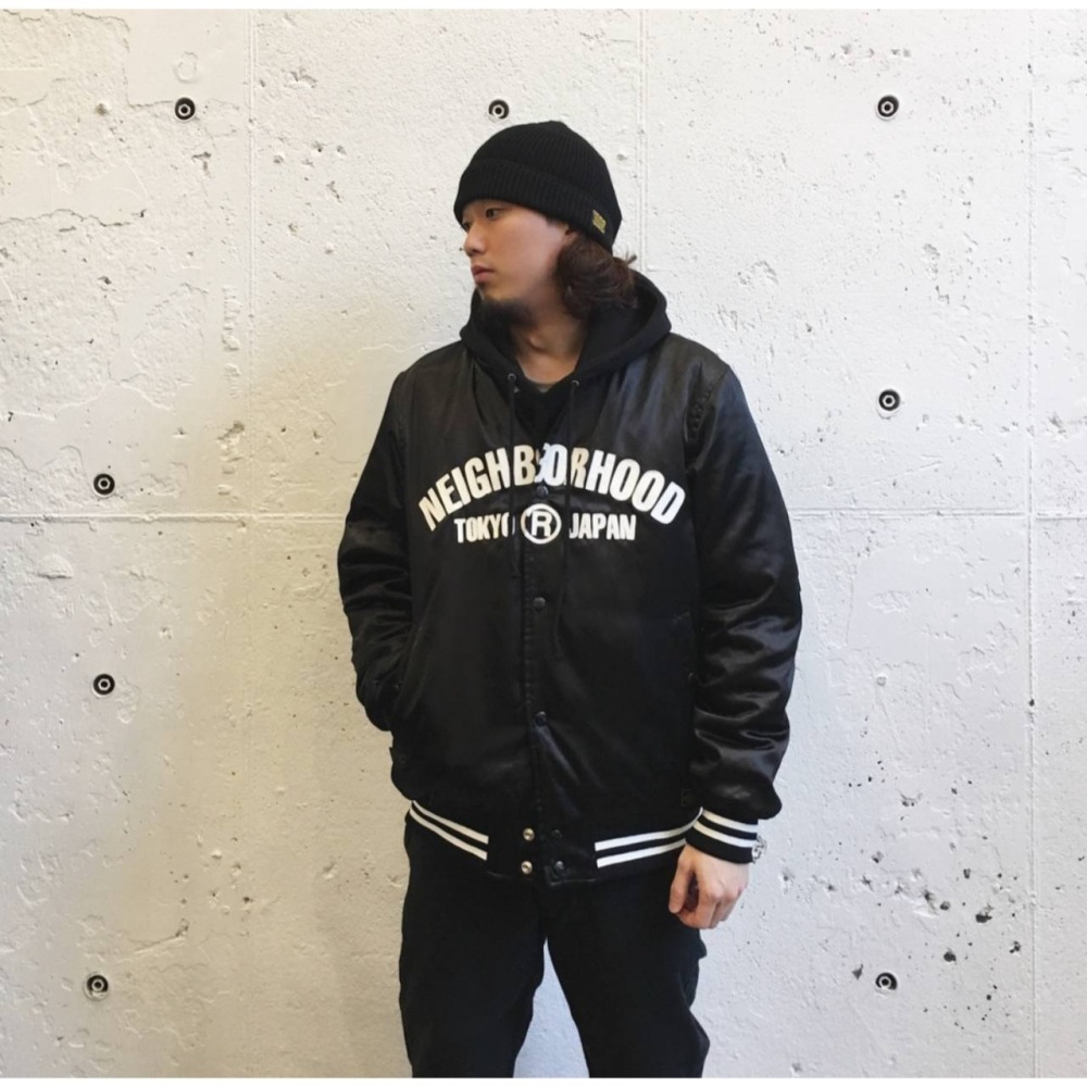 【全站免運-多商品可議價】鬼罕神物 NEIGHBORHOOD 17AW B.B.E-JKT 棒球外套-細節圖5