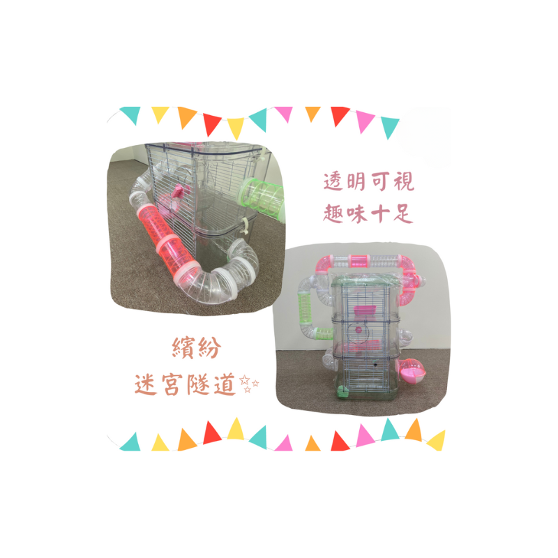 倉鼠短直外接管道 倉鼠DIY 倉鼠玩具 倉鼠籠配件  倉鼠籠DIY配件 外接浴室 倉鼠洗澡 倉鼠澡盆-細節圖2