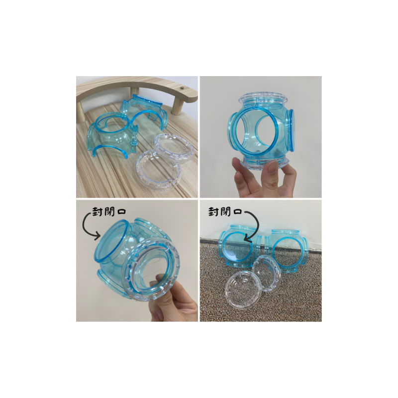 倉鼠五通連接管道 倉鼠DIY-細節圖2