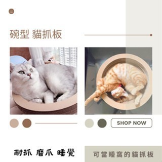 【擊掌寵物】碗型貓抓板x2 貓窩貓抓板-細節圖2