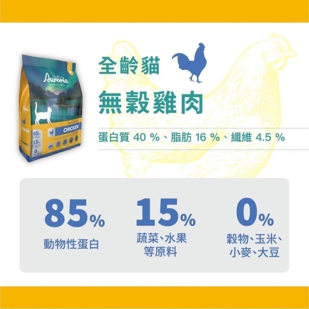 【擊掌寵物】極光 Auroria 無穀天然貓糧 1磅-4磅 貓咪飼料 全齡貓 無穀飼料 天然糧 南極磷蝦 貓糧 貓飼料-細節圖9