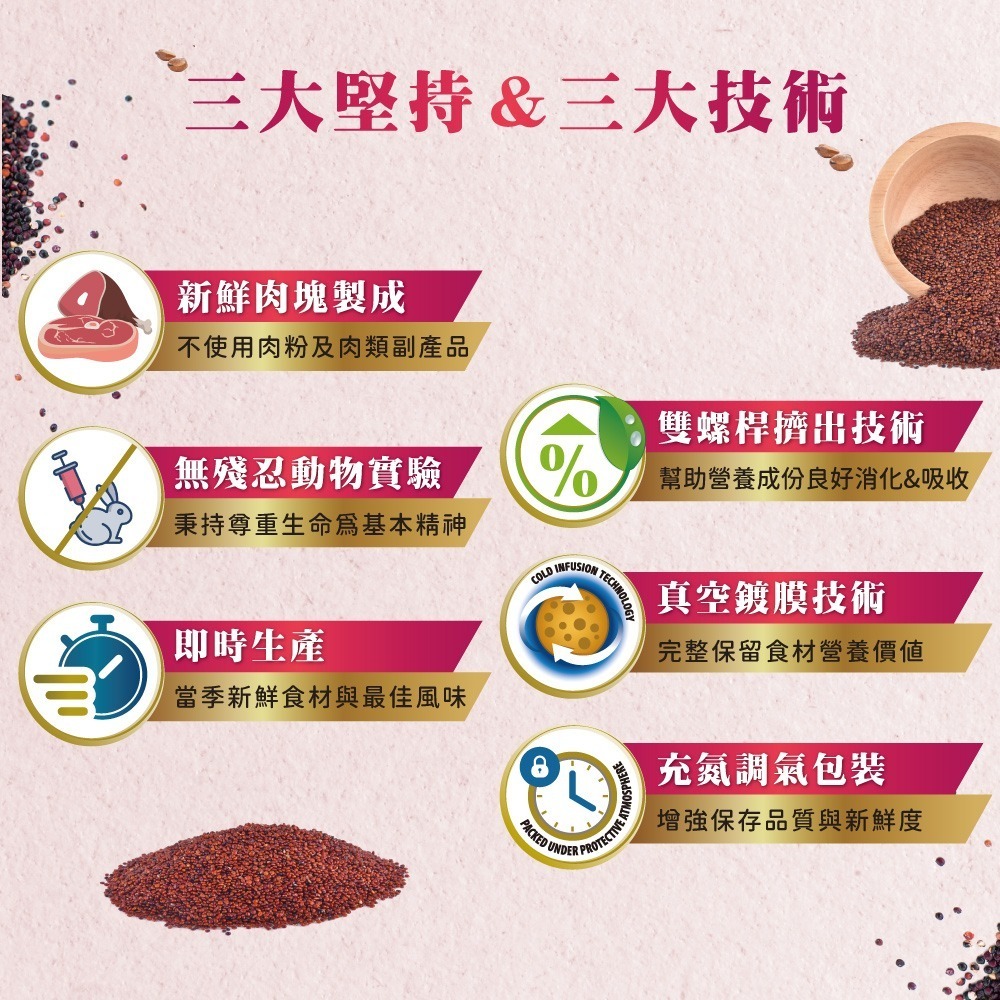 【擊掌寵物】Farmina 法米納天然藜麥無穀機能貓糧 1.5KG-10KG 貓糧 貓飼料 幼貓 全齡貓 無榖貓糧-細節圖7