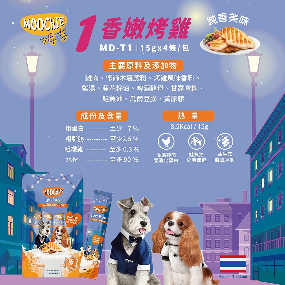 【擊掌寵物】MOOCHIE 姆吉 犬肉泥系列 狗肉泥 狗零食 狗點心 補水神器 機能肉泥 營養肉泥-細節圖6