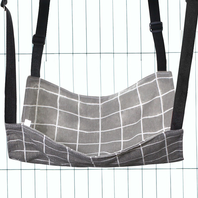 【擊掌寵物】透氣吊床（無加絨） 貓吊床 睡窩 彈性網眼布 穩固貓吊床-規格圖1