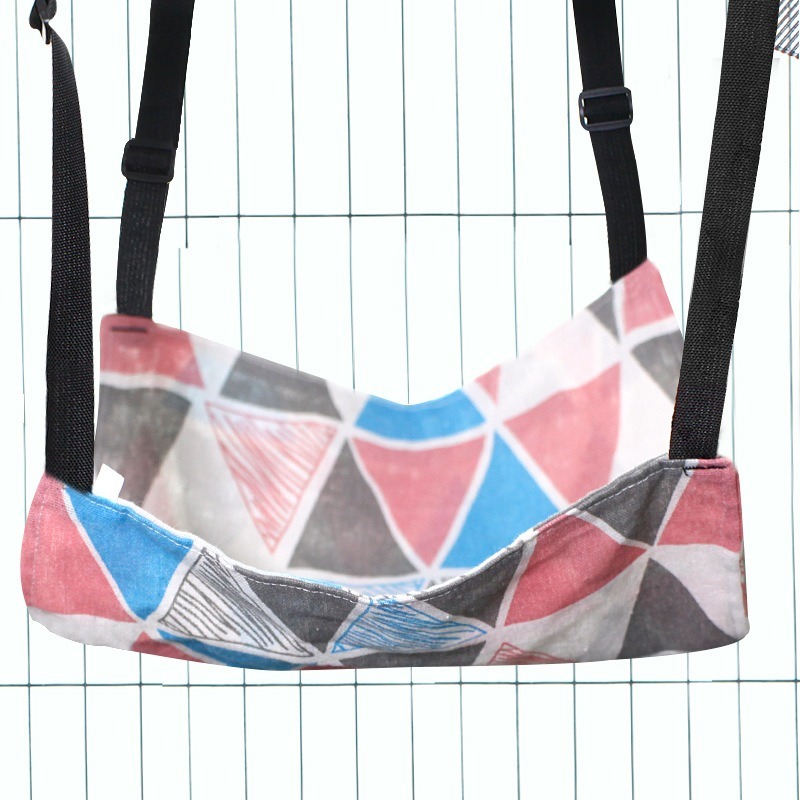 【擊掌寵物】透氣吊床（無加絨） 貓吊床 睡窩 彈性網眼布 穩固貓吊床-規格圖1