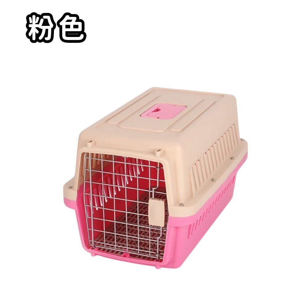 【擊掌寵物】寵物航空籠 58x37x35cm 外出提籠 IATA航空運輸籠航空箱 航空籠-規格圖1