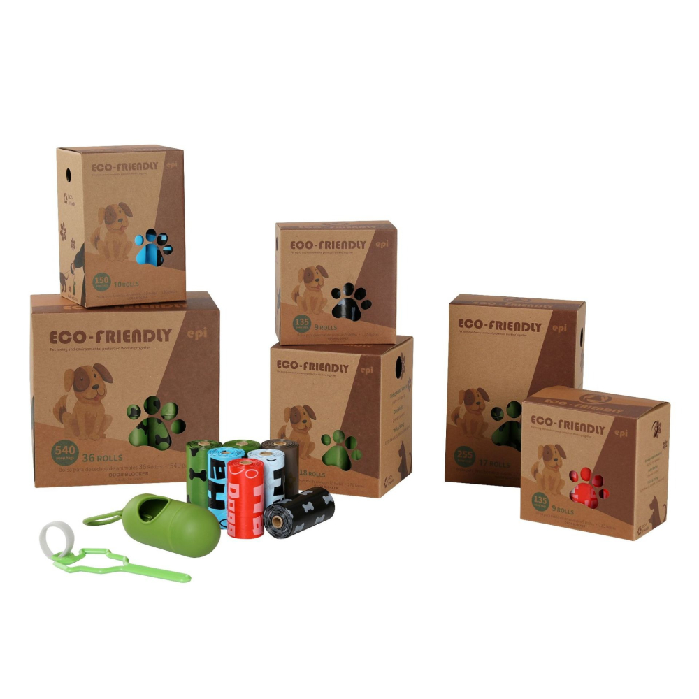 【擊掌寵物】降解型環保拾便袋 贈 拾便殼+固定夾 寵物拾便袋 垃圾袋-細節圖3