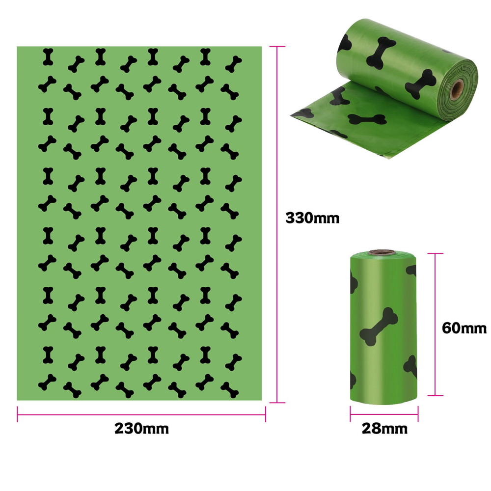 【擊掌寵物】降解型環保拾便袋 贈 拾便殼+固定夾 寵物拾便袋 垃圾袋-細節圖4