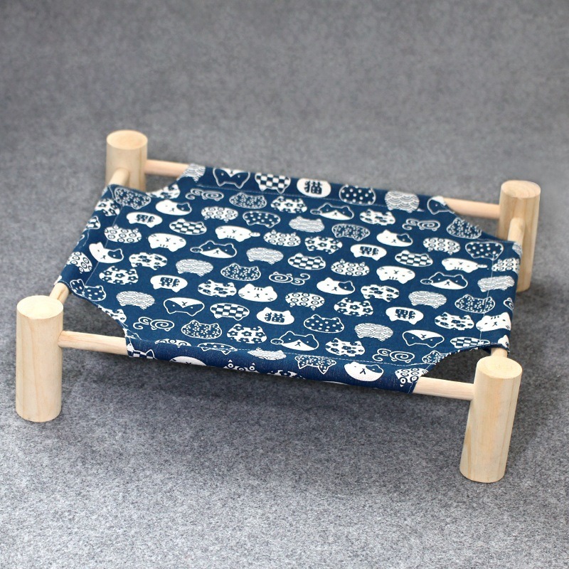 【擊掌寵物】寵物行軍床 寵物窩具 寵物床 寵物窩 狗狗床 貓咪床 行軍床-規格圖2