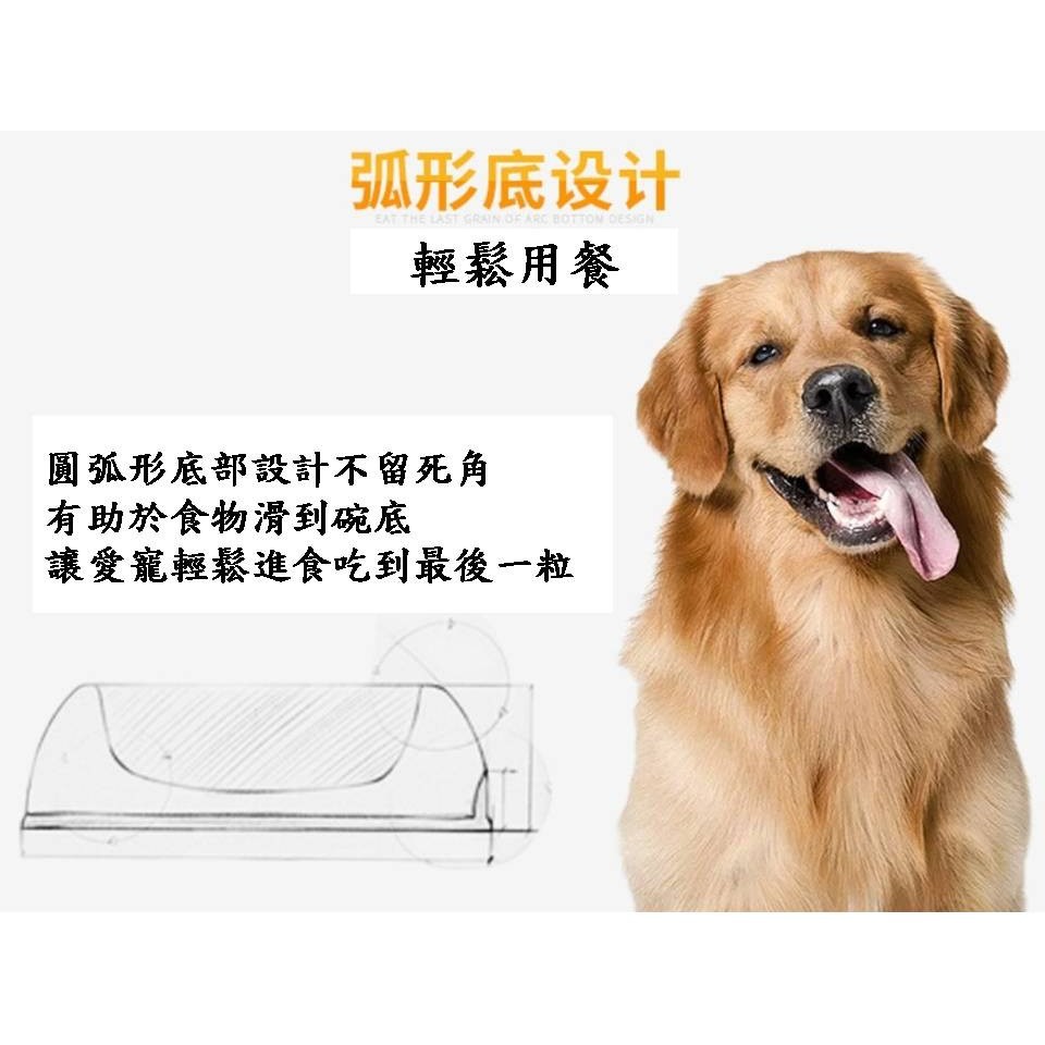 【擊掌寵物】輕巧耐摔寵物碗 狗碗 狗餵食器 貓餵食器 寵物餵食器 餵食器-細節圖3