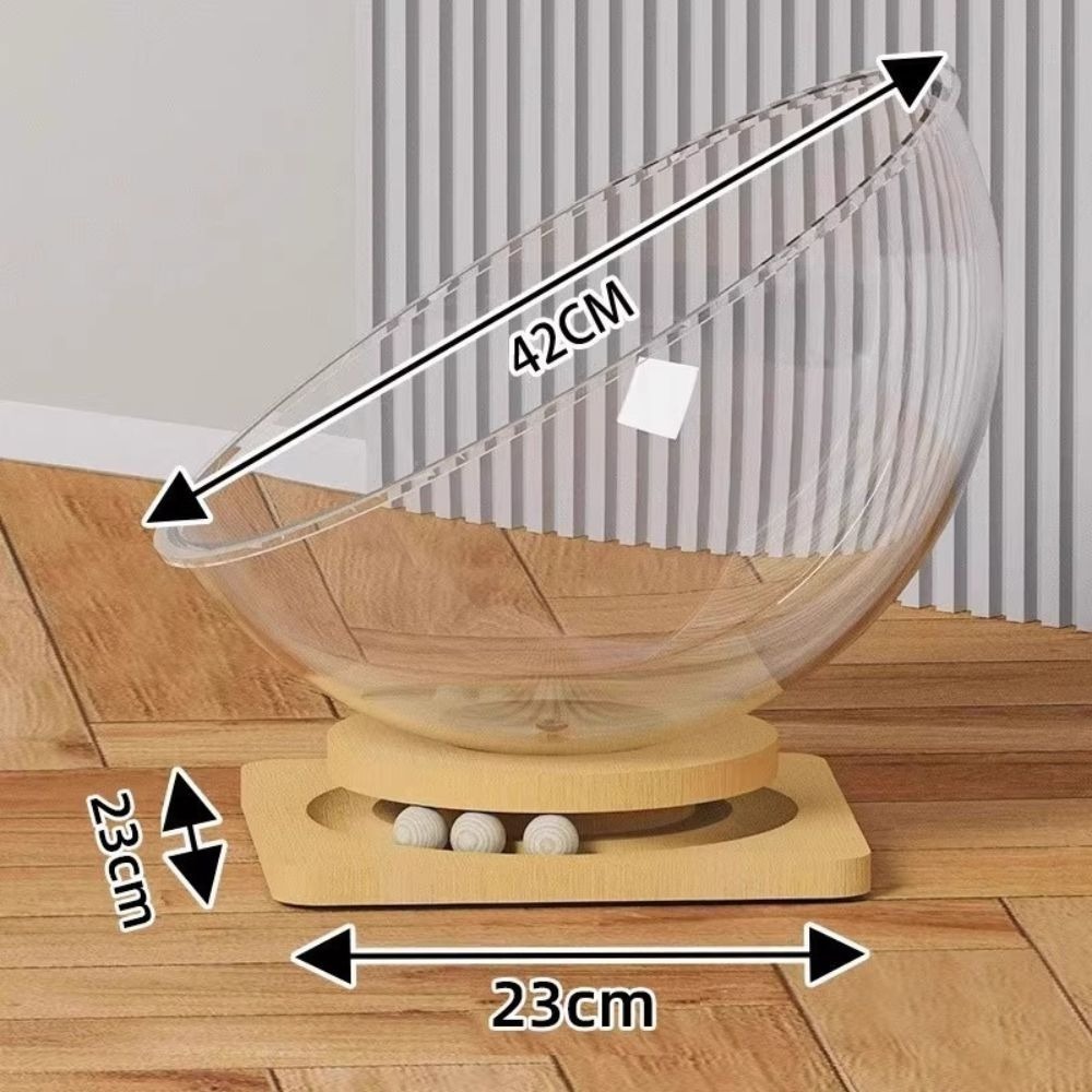 【擊掌寵物】太空艙窩 寵物睡窩 透明睡窩-細節圖3
