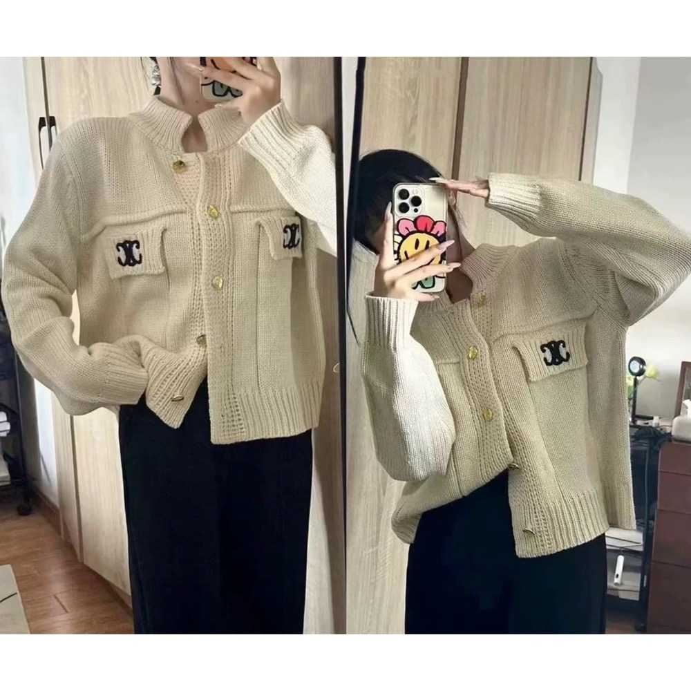 溫柔小香風針織外套-細節圖2