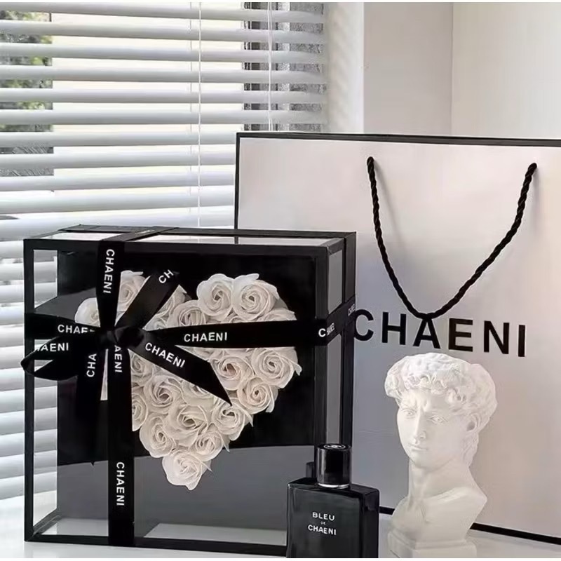 ⚡️現貨附發票⚡️愛心鈔票盒 永生花 淨心盒 有錢花 禮物-細節圖5