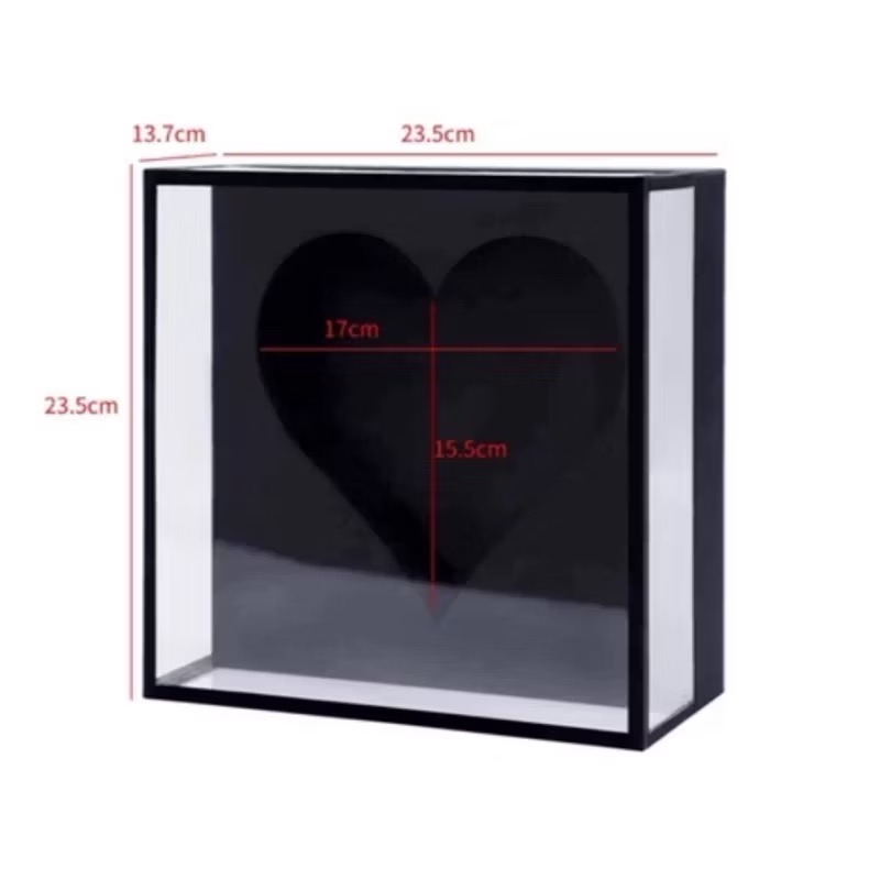 ⚡️現貨附發票⚡️愛心鈔票盒 永生花 淨心盒 有錢花 禮物-細節圖8