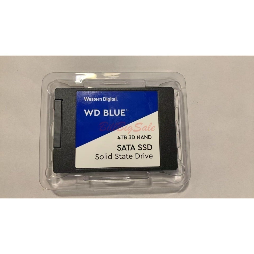 當日出貨★全新 4TB SSD WD威騰 藍標(2.5吋 SATA 固態硬碟)TLC DRAM WDS400T2B0Aㄅ-細節圖2