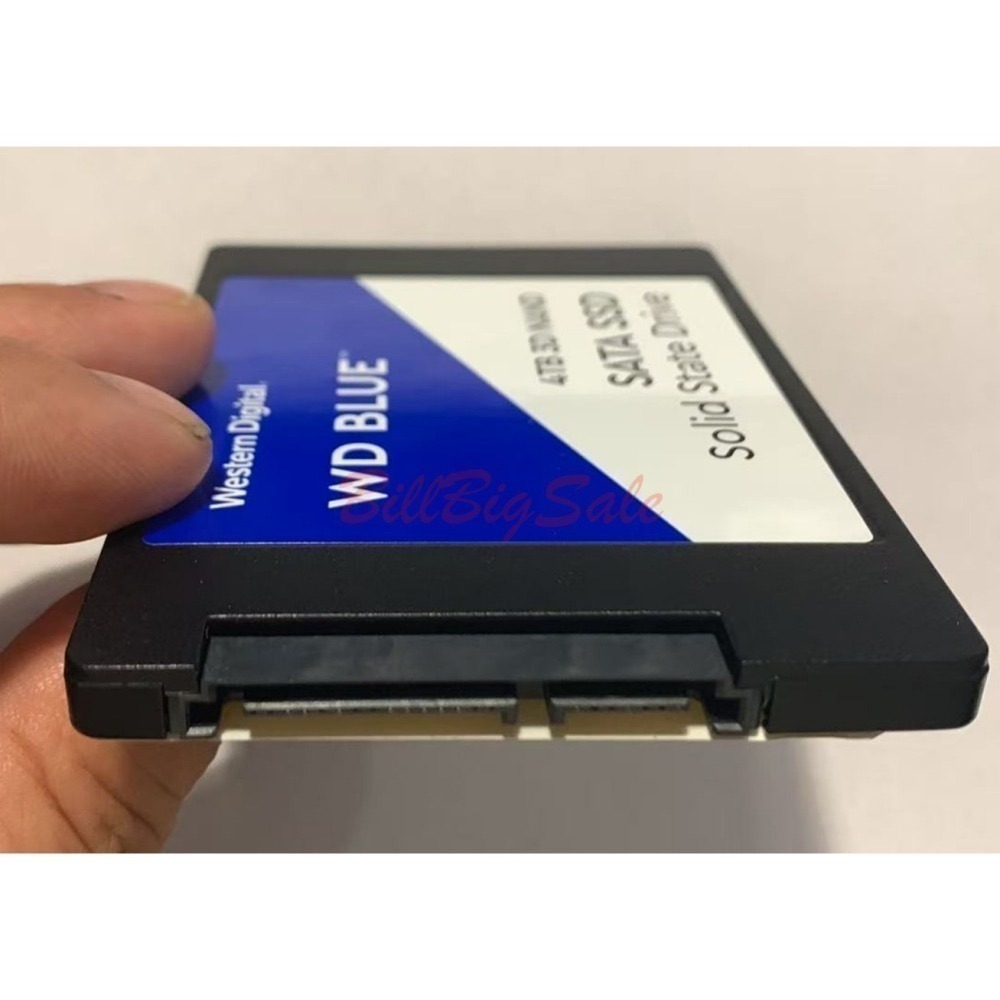 當日出貨★全新 4TB SSD WD威騰 藍標(2.5吋 SATA 固態硬碟)TLC DRAM WDS400T2B0Aㄅ-細節圖4