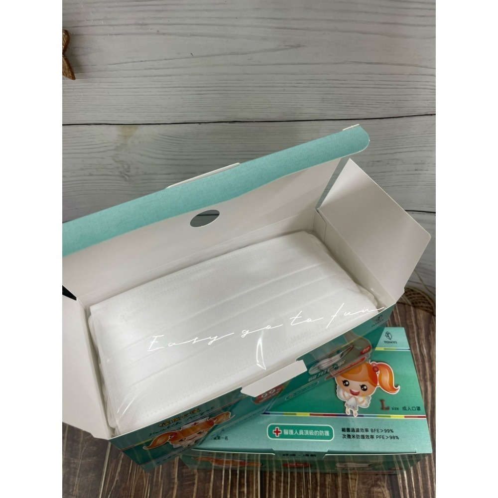 【宜購坊】健康天使 成人平面滿版醫用口罩  (50入/盒)-規格圖8