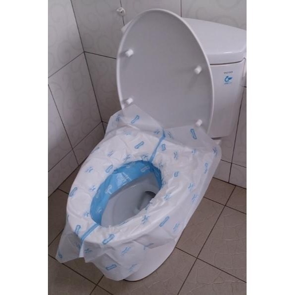 【宜購坊】寶你潔 Potty Care   3D全包防菌拋棄式馬桶座墊套  (1包5入)  台灣製-細節圖2