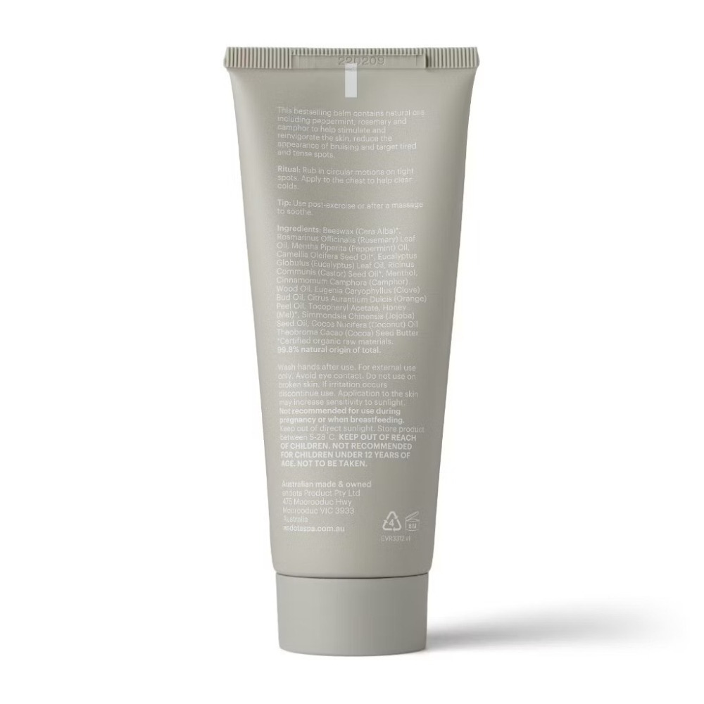 【endota】 放鬆舒緩修緩膏 Clove & Mint Recovery Balm 按摩膏  公司貨-細節圖9