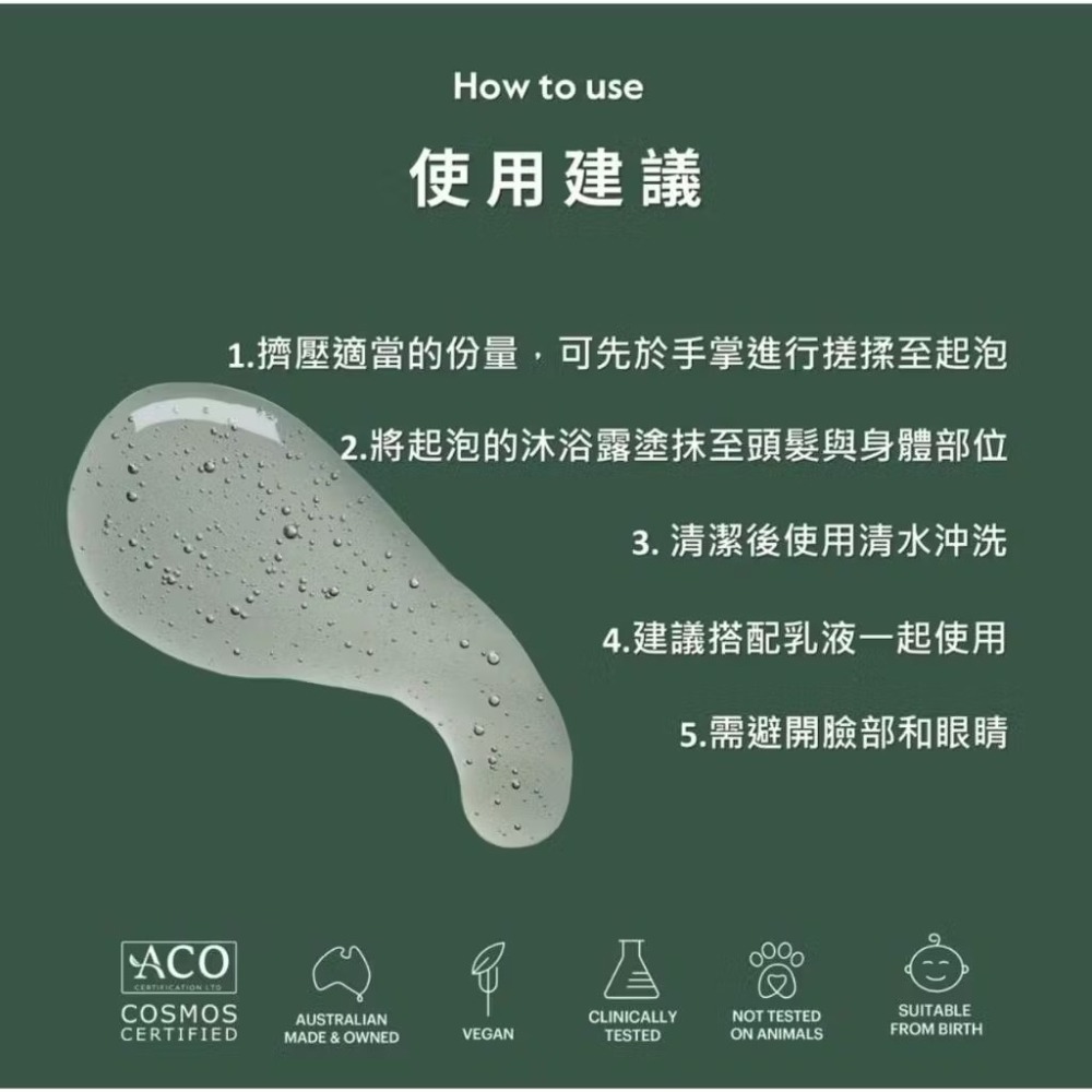 【endota】溫和有機寶貝洗髮沐浴露 Gentle Bath & Body Wash 250ml  公司貨-細節圖6