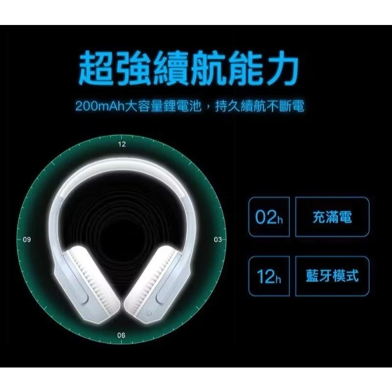 【宜購坊】POLYWELL 全罩式藍牙耳機 / 折疊式耳機硬殼收納包-細節圖9