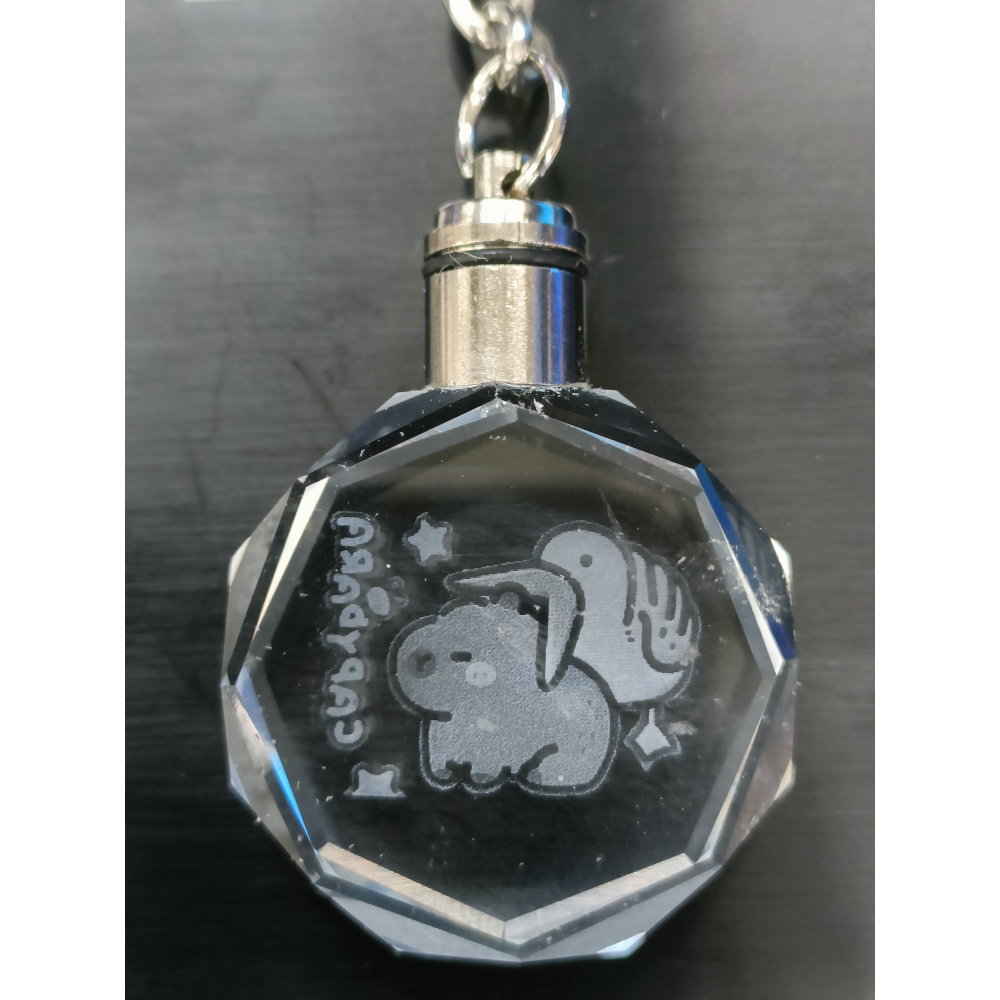 (最低20個)水晶鑰匙圈 彩色LED燈 客製化訂製 婚禮小物 情侶送禮 紀念品 畢業 公司 尾牙 贈品 禮品 宮廟小物-細節圖5