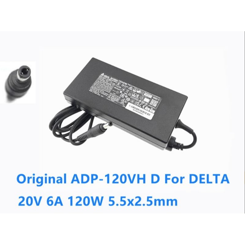 DELTA台達電子 120W 原廠變壓器 ADP-120VH D 超薄新款 20V 6A 微星 華碩5.5*2.5mm-細節圖2