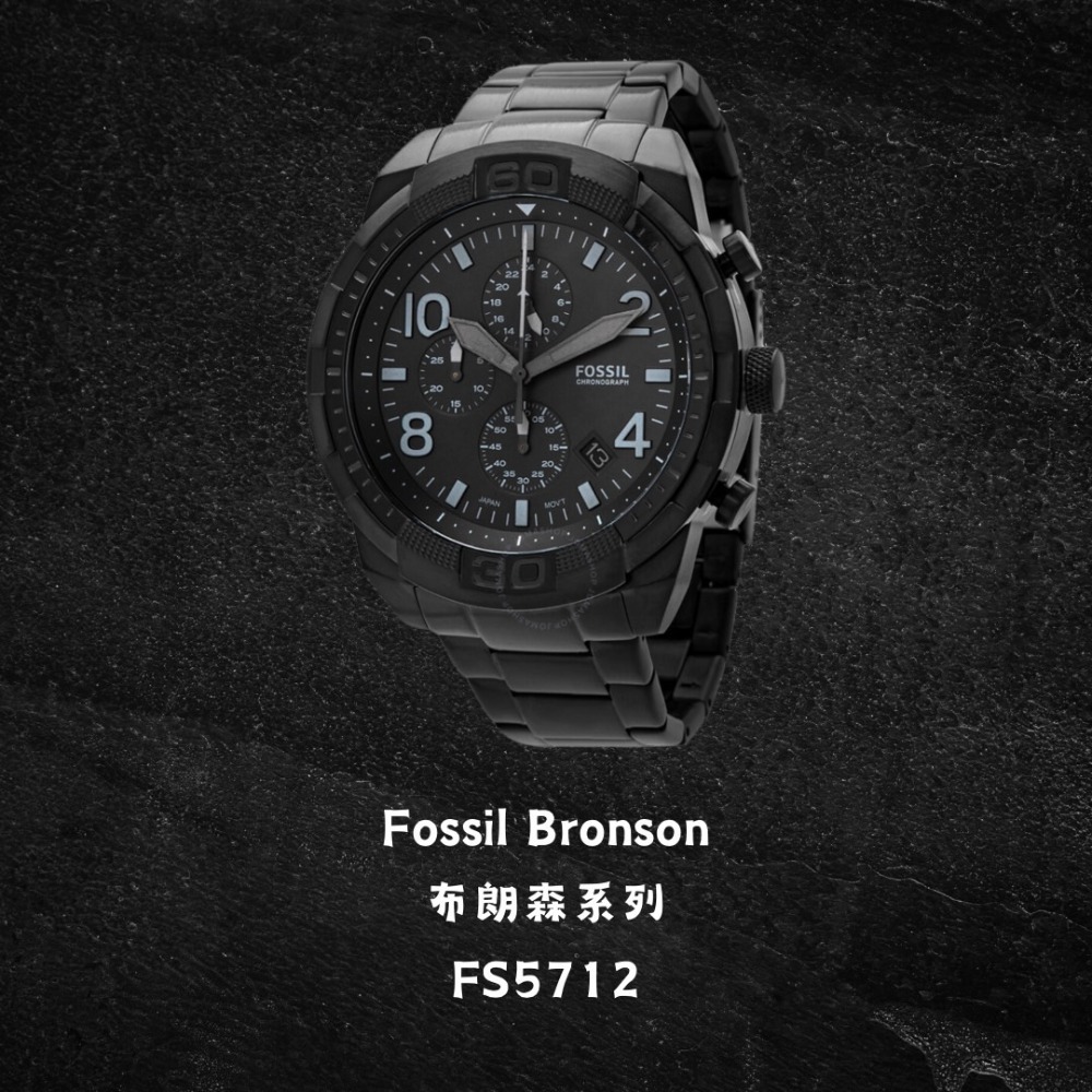 FOSSIL BRONSON 布朗森系列 石英錶-規格圖3