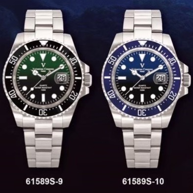 范倫鐵諾古柏 valentino coupeau  范倫鐵諾 古柏 水鬼腕錶 石英錶 潛水錶-細節圖6