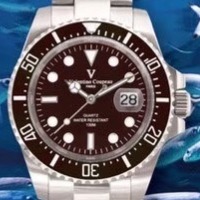 范倫鐵諾古柏 valentino coupeau  范倫鐵諾 古柏 水鬼腕錶 石英錶 潛水錶-規格圖8