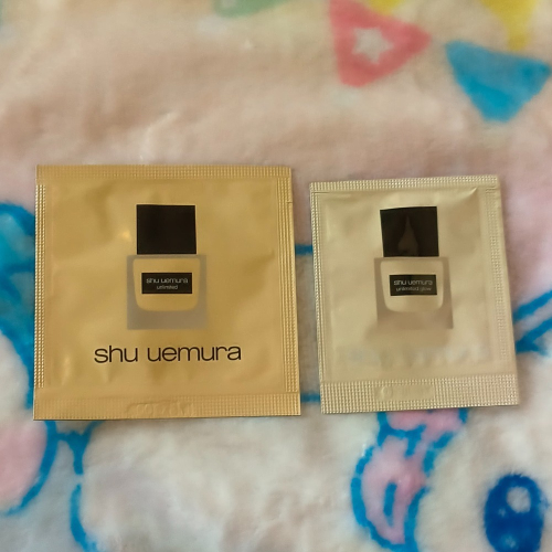 植村秀shu uemura 無極限光澤水粉底/ 無極限超時輕粉底 1ml 試用包