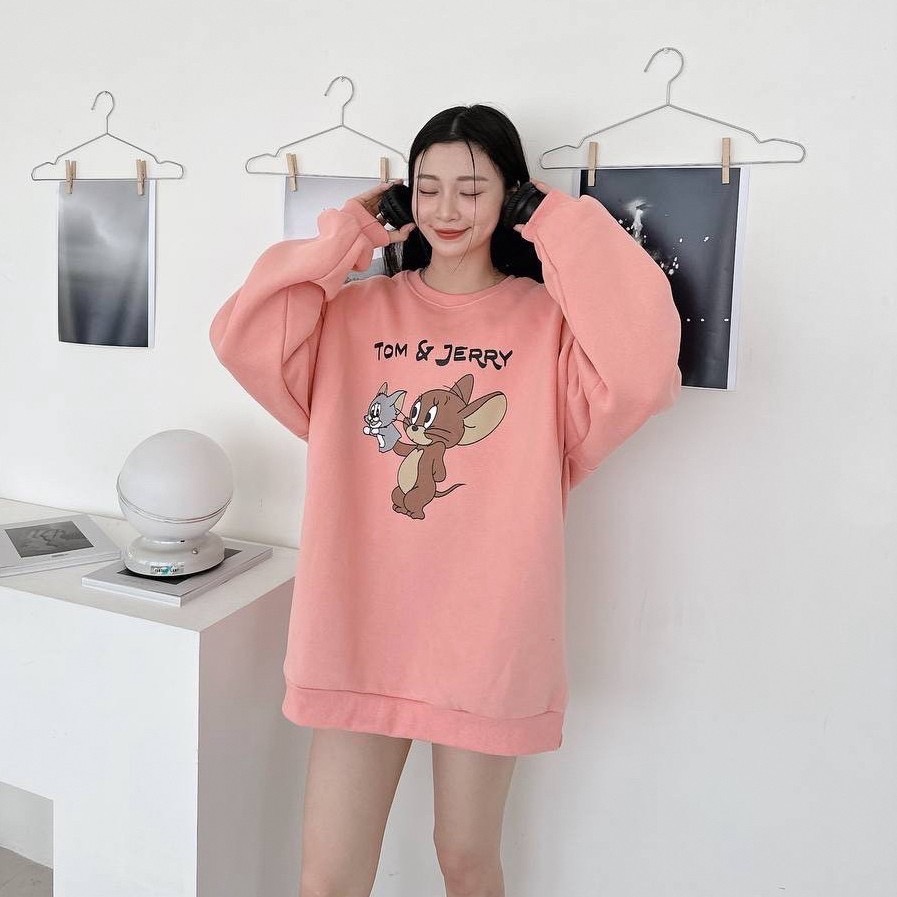 傑瑞湯姆｜布偶戲印花大學T-細節圖4