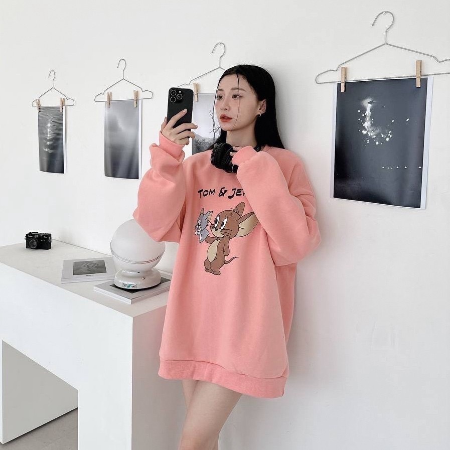 傑瑞湯姆｜布偶戲印花大學T-規格圖6