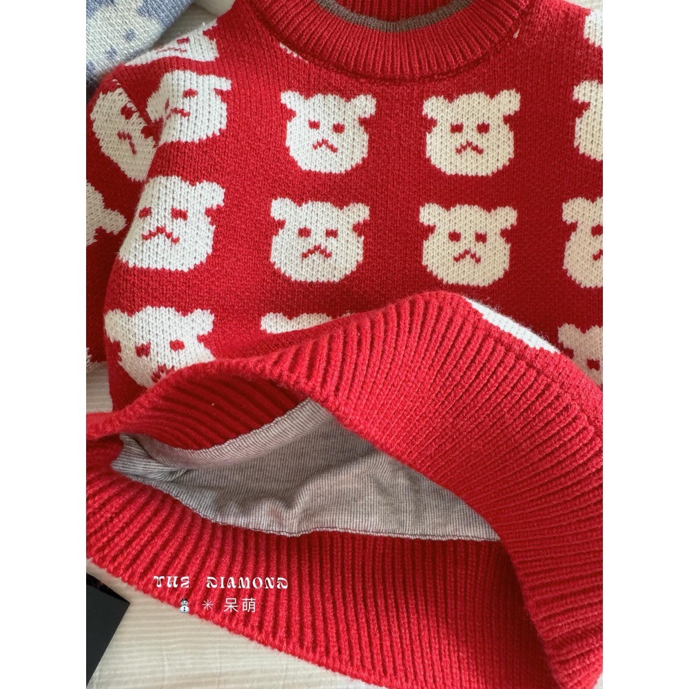 滿版小熊毛衣-細節圖2