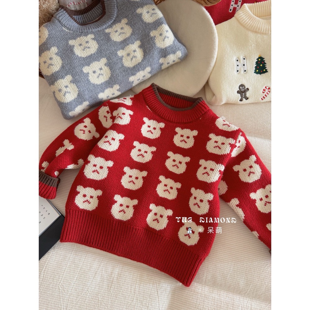 滿版小熊毛衣-細節圖4