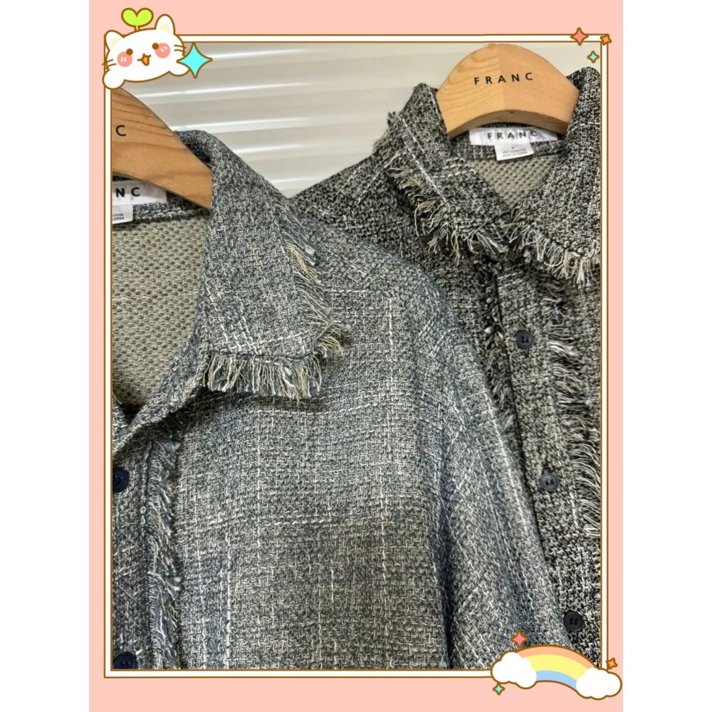 (現貨)💓韓國的東大門🍂設計師外套-細節圖2