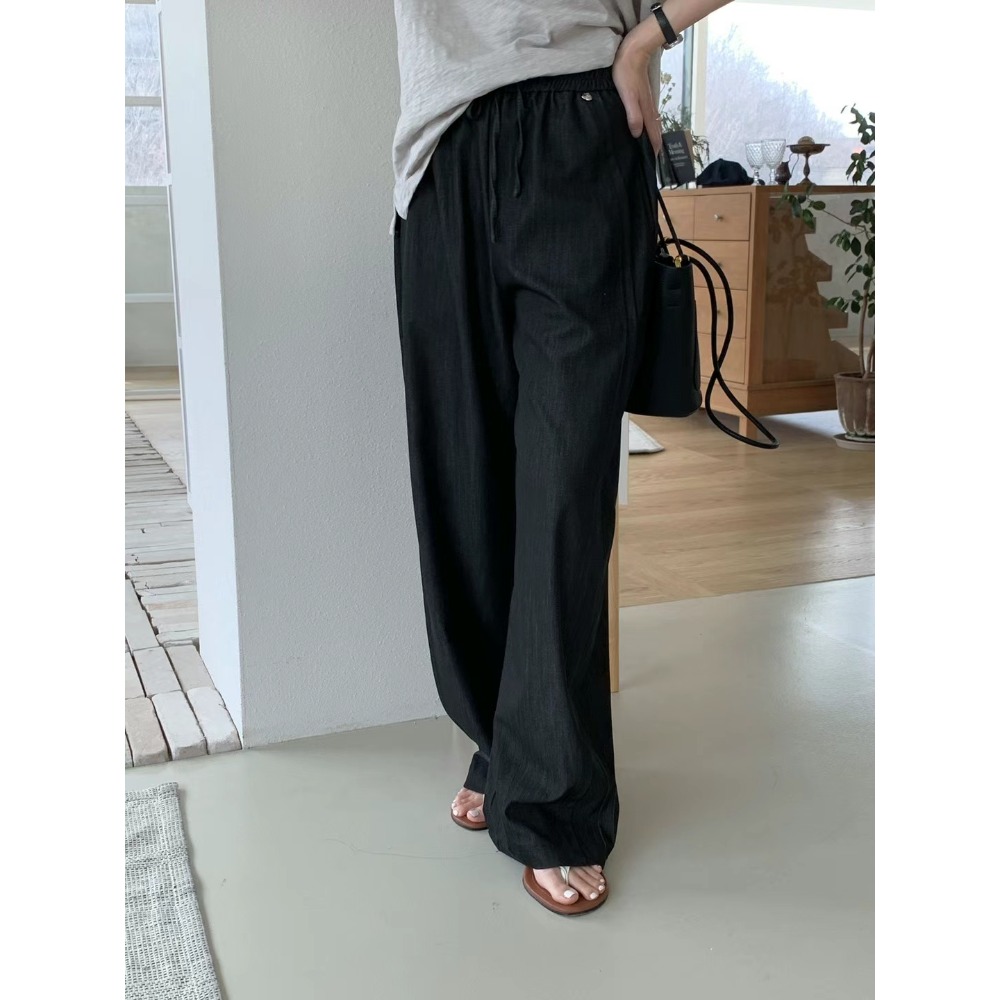 🇰🇷天絲彎刀褲-細節圖2