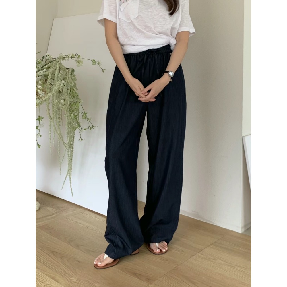 🇰🇷天絲彎刀褲-細節圖3